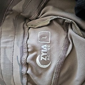 Zyia Green Camo Unwind Joggers
